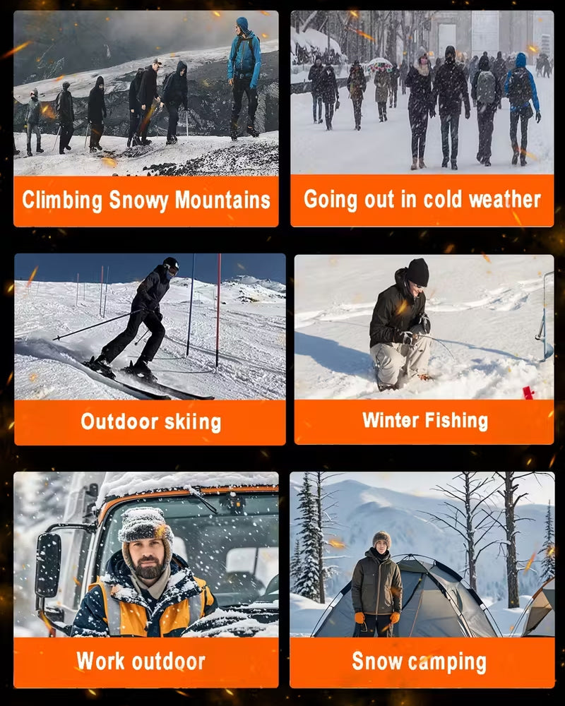 Manteau Intelligent Chauffant En Coton À Capuche