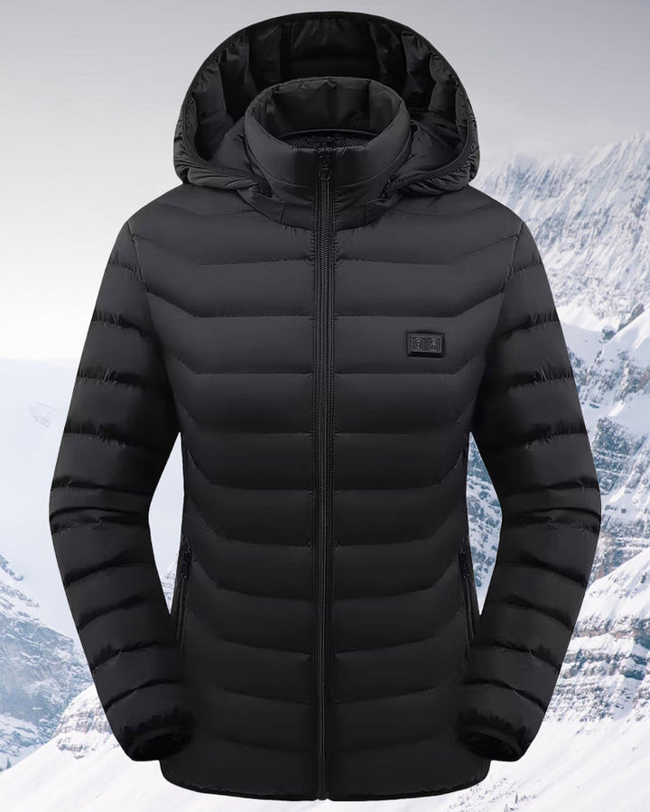 Manteau Intelligent Chauffant En Coton À Capuche