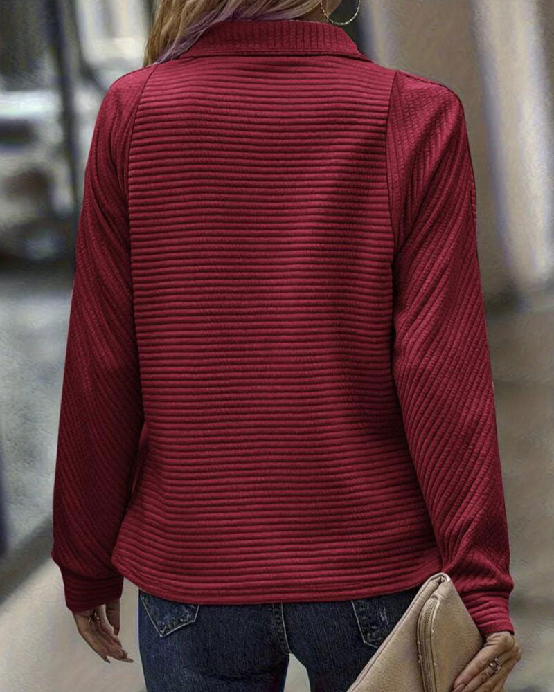 Sweat À Capuche Avec Couleur Uni Et Zip