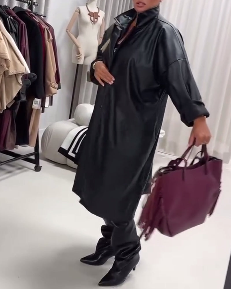 Manteau Street Fashion Revers